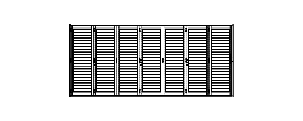 Folding/Stacking Doors - Seven Panel